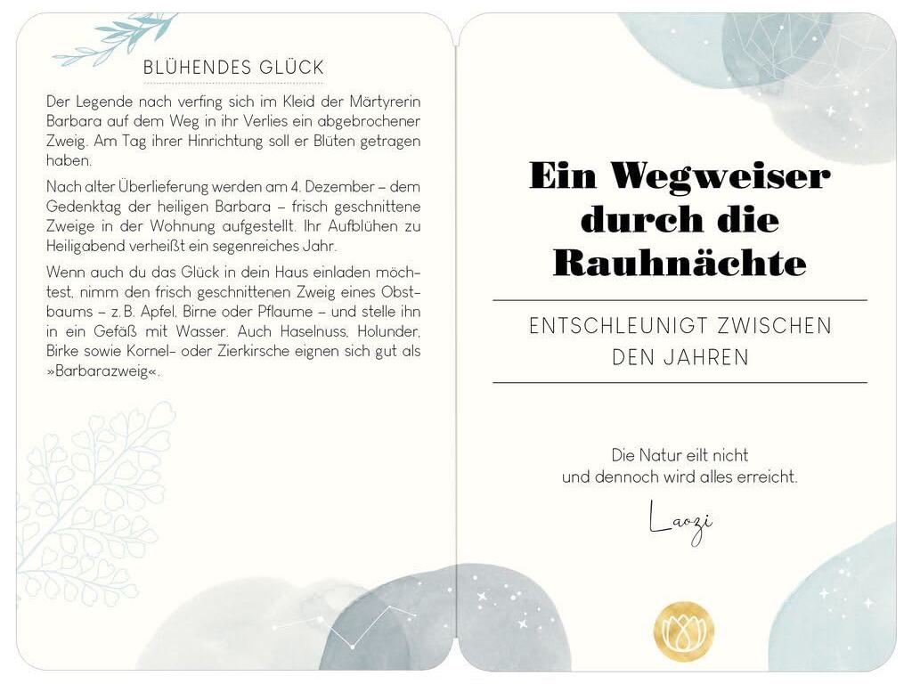 Rauhnächte. Altes loslassen, Neues beginnen, Magie erleben